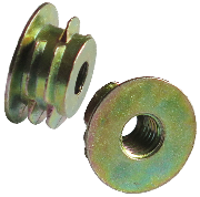 screw in zinc alloy inserts